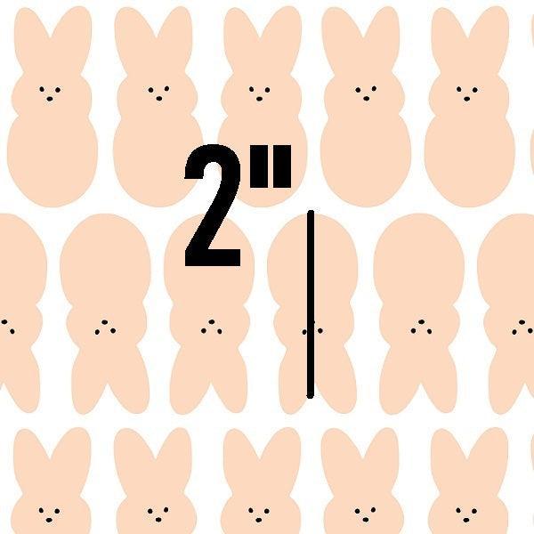 Indy Bloom Fabric Hunny Bunny Bunnies Blush 05 – custom printed pre-order fabric Australia | Fabric by Missy Rose