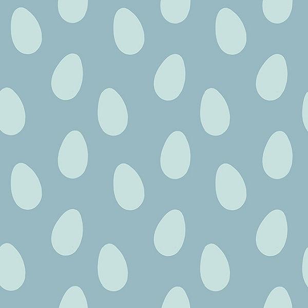 Indy Bloom Fabric - Hunny Bunny - Robins Egg 12 - Fabric by Missy Rose Pre-Order
