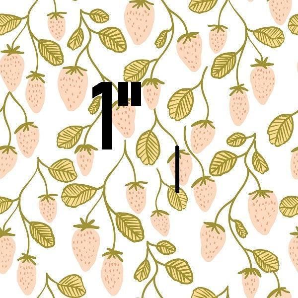 Indy Bloom Fabric Hunny Bunny Strawberries 02 – pre-order designer fabric Australia | Fabric by Missy Rose