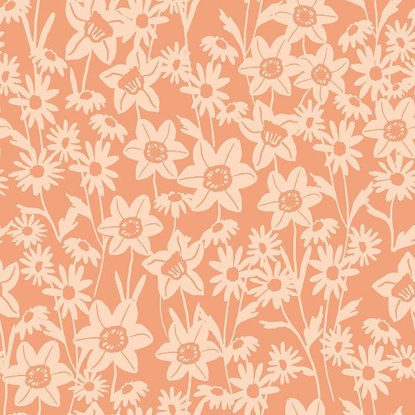 Indy Bloom Fabric - Hunny Bunny - Garden Pink 09 - Fabric by Missy Rose Pre-Order