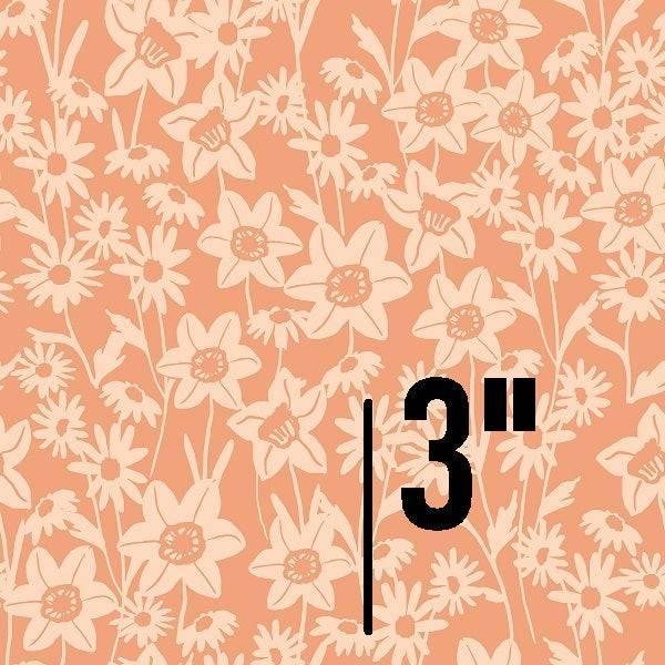 Indy Bloom Fabric Hunny Bunny Garden Pink 09 – premium custom printed fabric for sewing | Fabric by Missy Rose