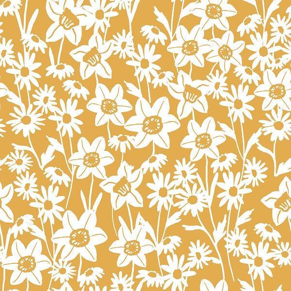 Indy Bloom Fabric Hunny Bunny Garden Sunshine 10 – pre-order designer fabric Australia | Fabric by Missy Rose