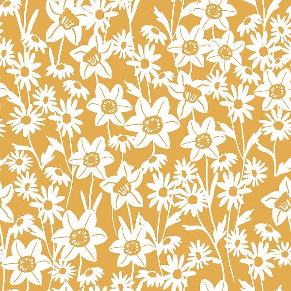 Indy Bloom Fabric - Hunny Bunny - Garden Sunshine 10 - Fabric by Missy Rose Pre-Order