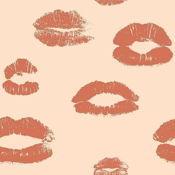 Indy Bloom Fabric Infatuated Valentine Kiss me in Nude 05 – premium custom printed fabric for sewing | Fabric by Missy Rose