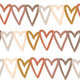 Indy Bloom Fabric - Infatuated Valentine - Linked Hearts in White 04