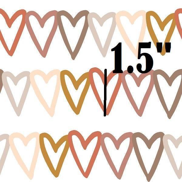 Indy Bloom Fabric Infatuated Valentine Linked Hearts in White 04 – Fabric by Missy Rose