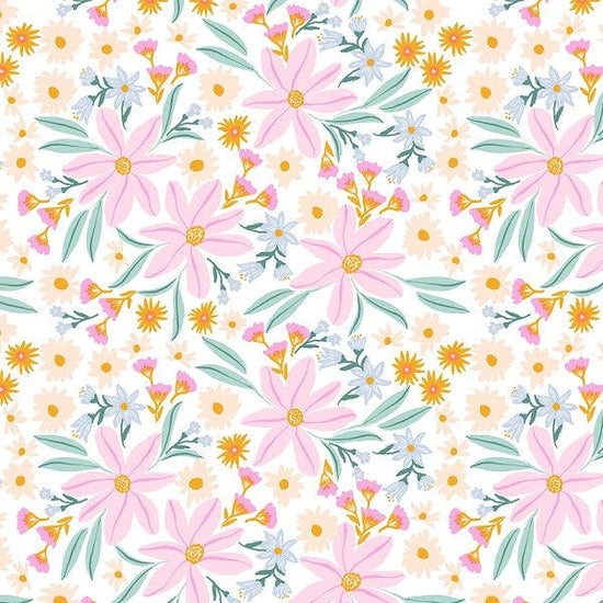 Indy Bloom Fabric - Laguna Summer - Laguna Floral 02 - Fabric by Missy Rose Pre-Order