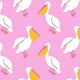 Indy Bloom Fabric - Laguna Summer - Pelicans in Pink 16