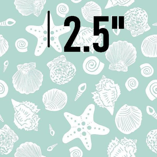 Indy Bloom Fabric - Laguna Summer - Sea Shells In Green 11 - Fabric by Missy Rose Pre-Order