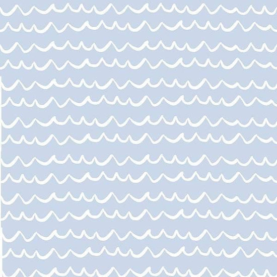 Load image into Gallery viewer, Indy Bloom Fabric - Laguna Summer - Sea Waves In Periwinkle 14 - Fabric by Missy Rose Pre-Order
