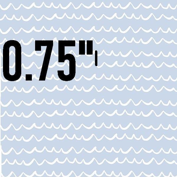Indy Bloom Fabric Laguna Summer Sea Waves In Periwinkle 14 – made-to-order custom fabric by the metre | Fabric by Missy Rose