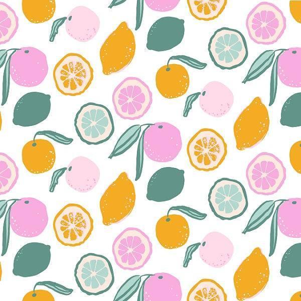 Indy Bloom Fabric Laguna Summer Citrus 04 – made-to-order custom fabric by the metre | Fabric by Missy Rose