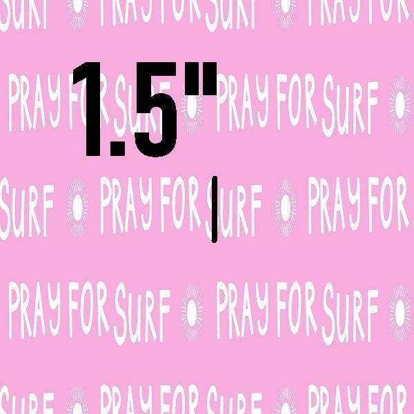 Indy Bloom Fabric Laguna Summer Pray for Surf 09 – custom printed pre-order fabric Australia | Fabric by Missy Rose