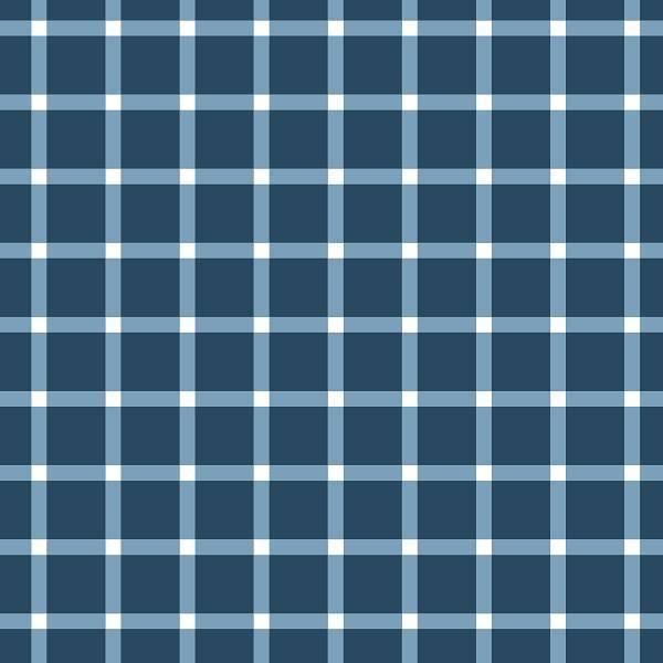 Indy Bloom Fabric Liberty Navy Gingham 09 – premium custom printed fabric for sewing | Fabric by Missy Rose