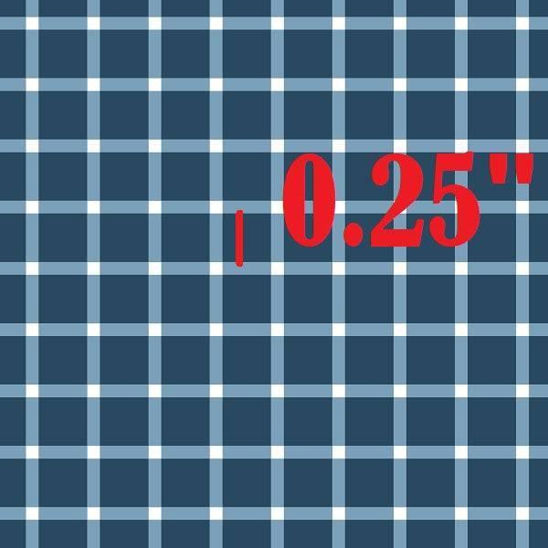 Indy Bloom Fabric Liberty Navy Gingham 09 – pre-order designer fabric Australia | Fabric by Missy Rose