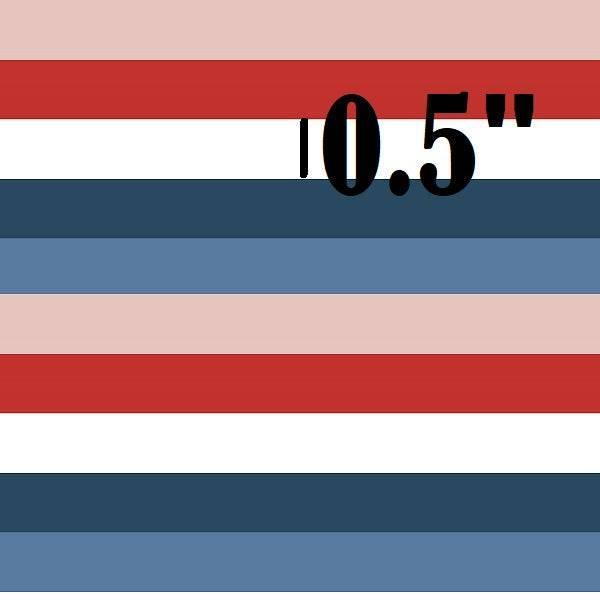 Indy Bloom Fabric Liberty Rainbow Stripe 11 – made-to-order custom fabric by the metre | Fabric by Missy Rose