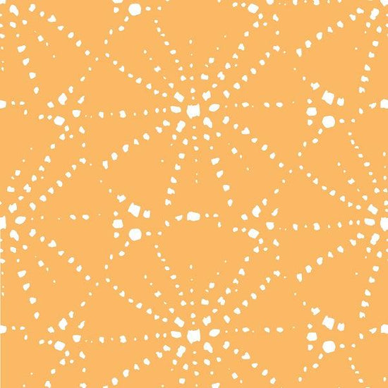 Load image into Gallery viewer, Indy Bloom Fabric - Mermaid Lagoon - Sandy Urchin Tangerine 10 - Fabric by Missy Rose Pre-Order
