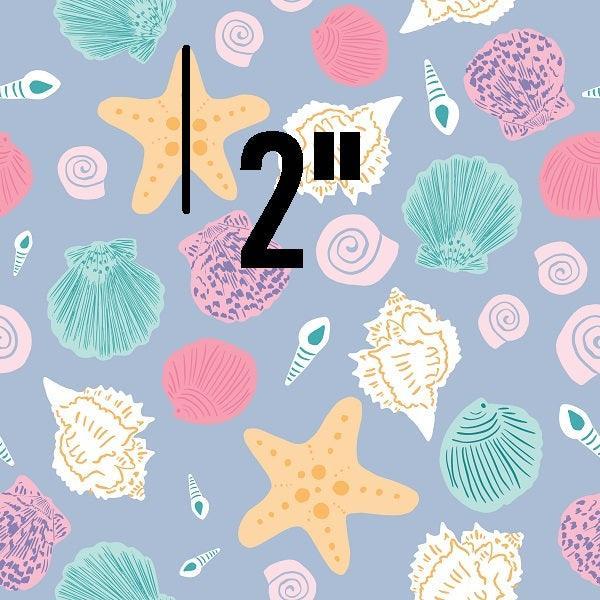 Indy Bloom Fabric Mermaid Lagoon Shells By The Shore 05 – custom printed pre-order fabric Australia | Fabric by Missy Rose