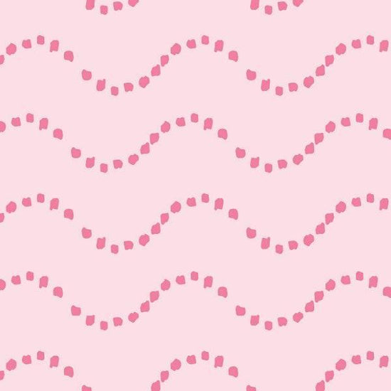 Indy Bloom Fabric - Mermaid Lagoon - Waves In Blush 02 - Fabric by Missy Rose Pre-Order