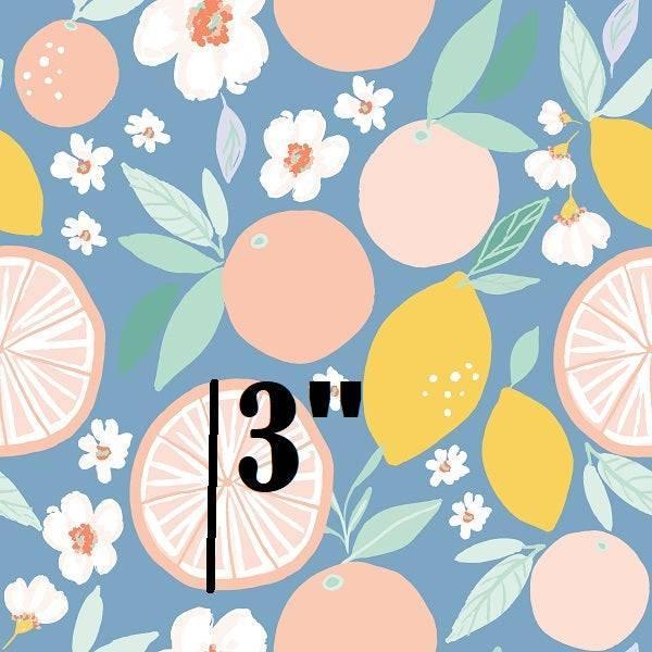 Indy Bloom Fabric Retro Summer Grapefruit 23 – premium custom printed fabric for sewing | Fabric by Missy Rose