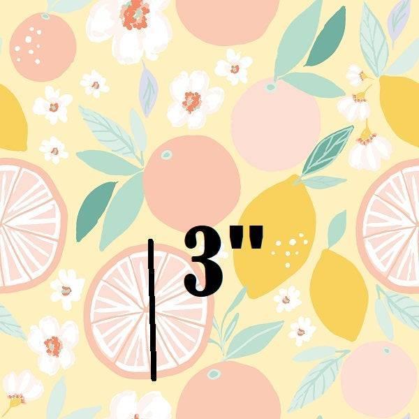 Indy Bloom Fabric Retro Summer Grapefruit Yellow 22 – Australian custom printed fabric pre-order | Fabric by Missy Rose