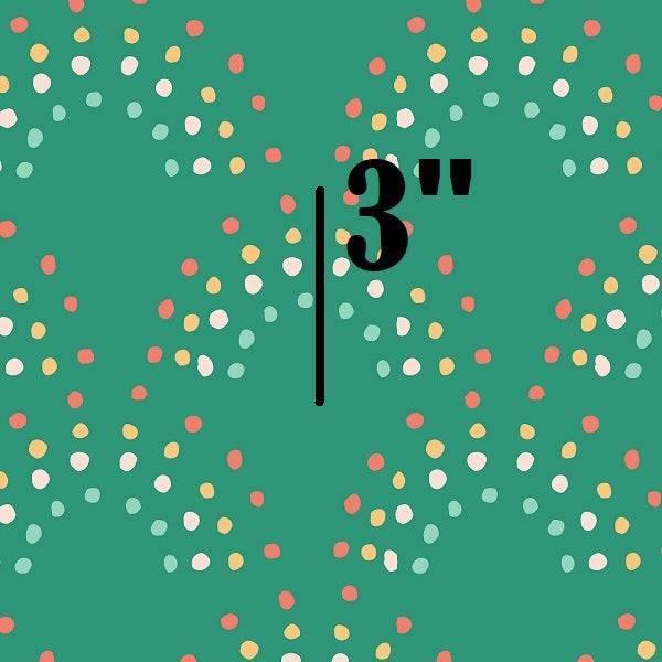 Indy Bloom Fabric Retro Summer Green 14 – custom printed pre-order fabric Australia | Fabric by Missy Rose