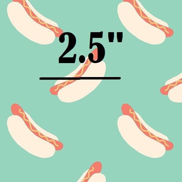 Indy Bloom Fabric Retro Summer Hotdog 07 – Australian custom printed fabric pre-order | Fabric by Missy Rose