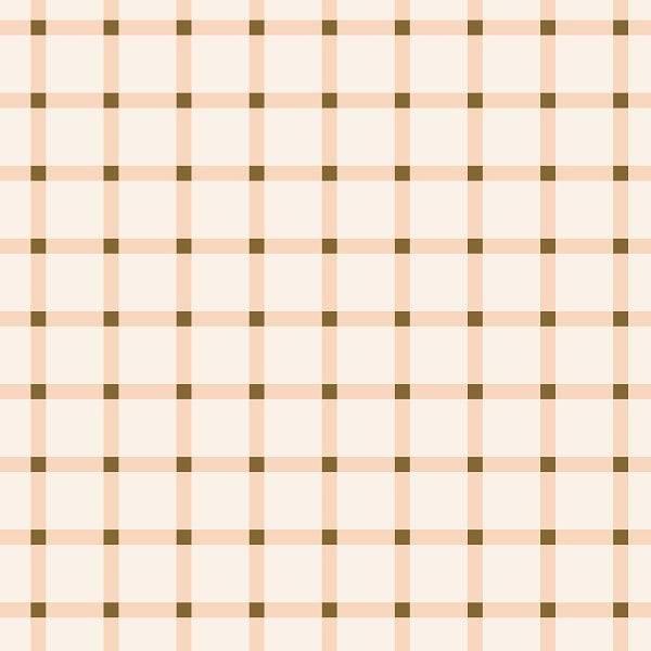 IB Serenity Fall - Peachy Pink Gingham 15 - Fabric by Missy Rose Pre-Order