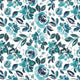 Indy Bloom Fabric - Shibori - Indygo Blossoms 01