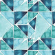 Indy Bloom Fabric - Shibori - Ocean Tile 03