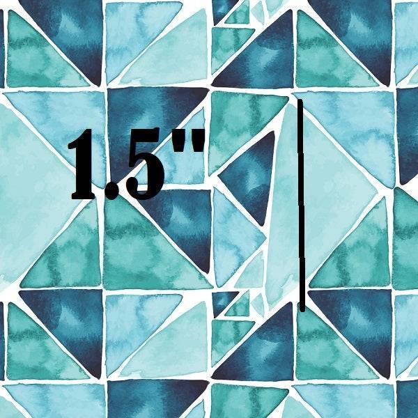 Indy Bloom Fabric Shibori Ocean Tile 03 – Australian custom printed fabric pre-order | Fabric by Missy Rose