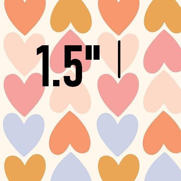 Indy Bloom Fabric - Sucker For You Heart Tracks 02 – made-to-order custom fabric by the metre | Fabric by Missy Rose