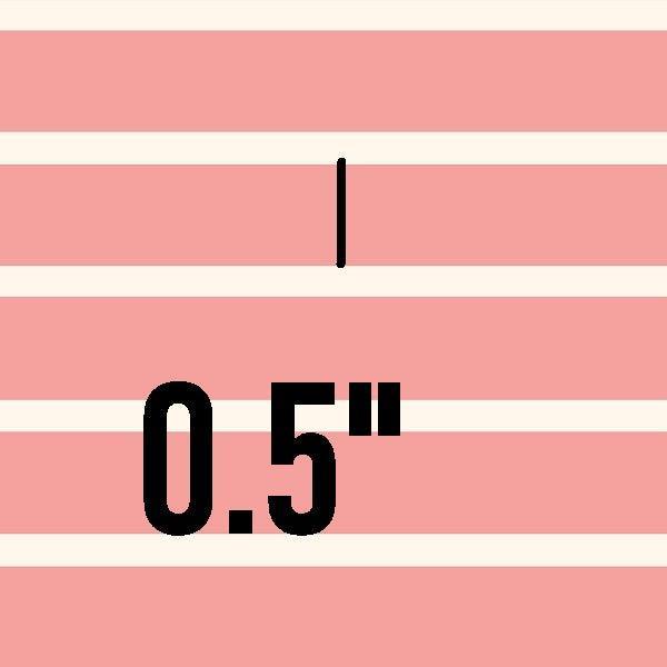 Indy Bloom Fabric - Sucker For You Stripes in Bubblegum 14 – custom printed pre-order fabric Australia | Fabric by Missy Rose