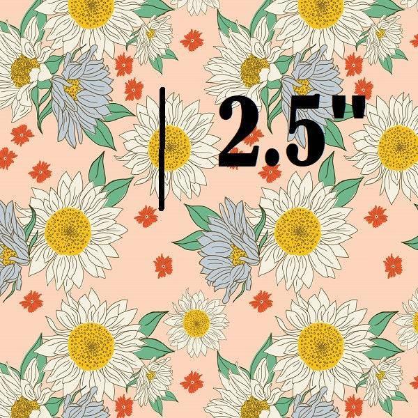 Indy Bloom Fabric Summer Sunshine Blush 01 – custom printed pre-order fabric Australia | Fabric by Missy Rose