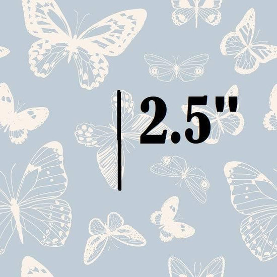 IB Summer Sunshine -Butterflies in Periwinkle 12 - Fabric by Missy Rose Pre-Order