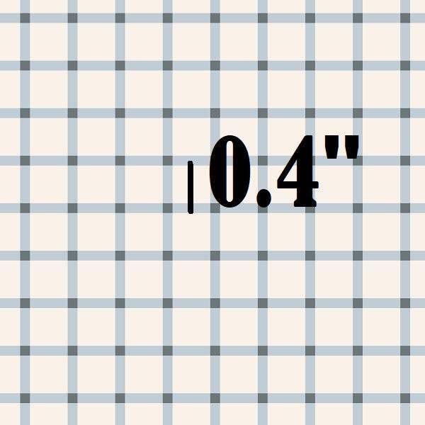 Indy Bloom Fabric Summer Sunshine Gingham in Periwinkle 15 – premium custom printed fabric for sewing | Fabric by Missy Rose