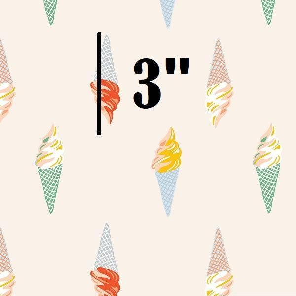 Indy Bloom Fabric Summer Sunshine Ice Cream 05 – Australian custom printed fabric pre-order | Fabric by Missy Rose
