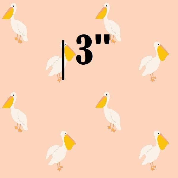 Indy Bloom Fabric Summer Sunshine Pelican in Blush 07 – made-to-order custom fabric by the metre | Fabric by Missy Rose