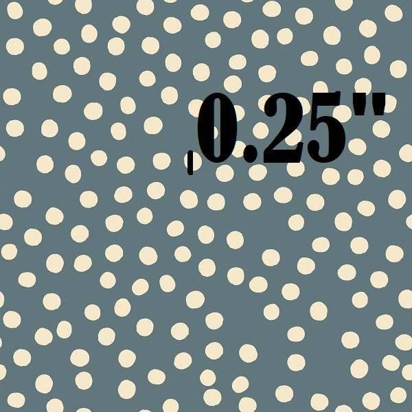 Indy Bloom Fabric Sunflower Girl Blue Spots 07 – custom printed pre-order fabric Australia | Fabric by Missy Rose