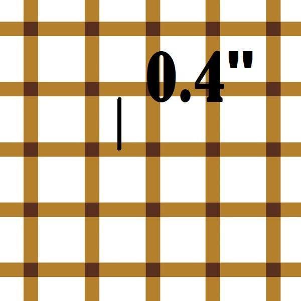 Indy Bloom Fabric Sunflower Girl Brown Gingham 08 – made-to-order custom fabric by the metre | Fabric by Missy Rose