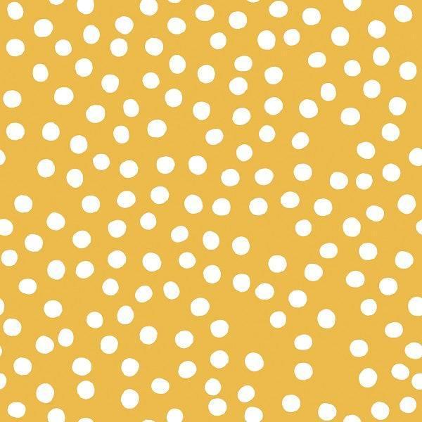 Indy Bloom Fabric Sunflower Girl Sunny Dot 05 – Australian custom printed fabric pre-order | Fabric by Missy Rose