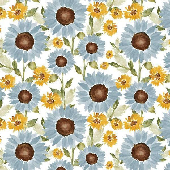 IB Sunflower Girl - White 02 - Fabric by Missy Rose Pre-Order