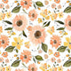 Indy Bloom Fabric - Sunflower Girl - Peachy Sunflower 11