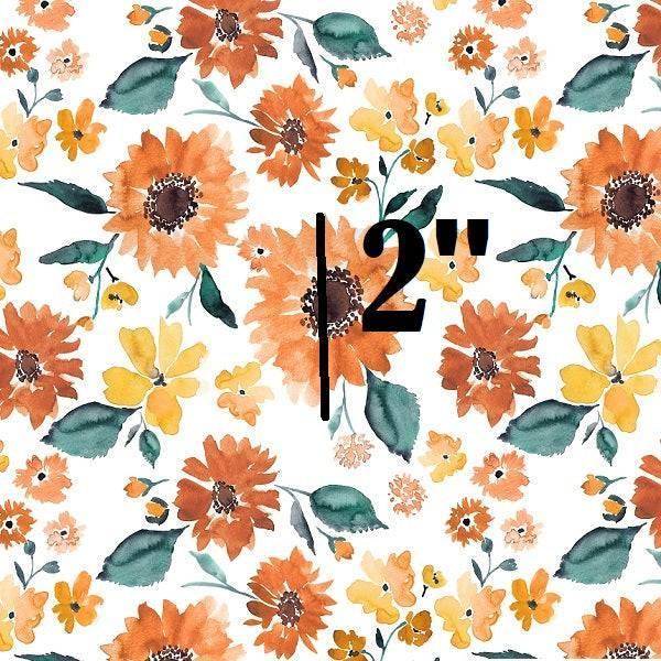 Indy Bloom Fabric Sunflower Girl Pumpkin Spice 12 – custom printed pre-order fabric Australia | Fabric by Missy Rose