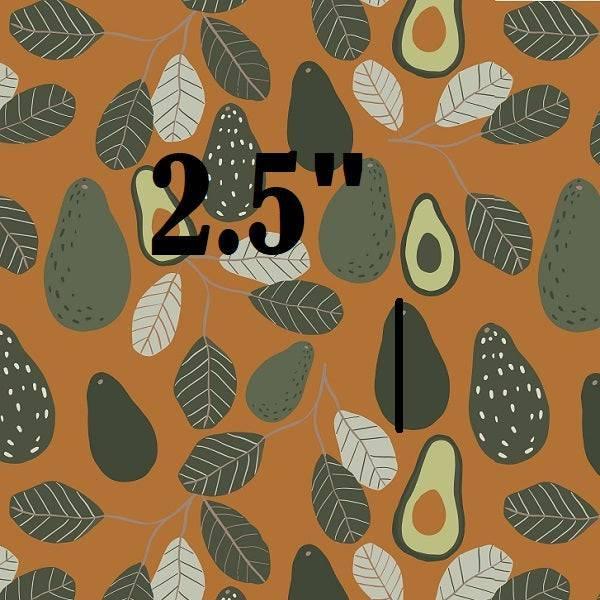 Indy Bloom Fabric Vintage Fruit Brown Avocado 18 – Australian custom printed fabric pre-order | Fabric by Missy Rose