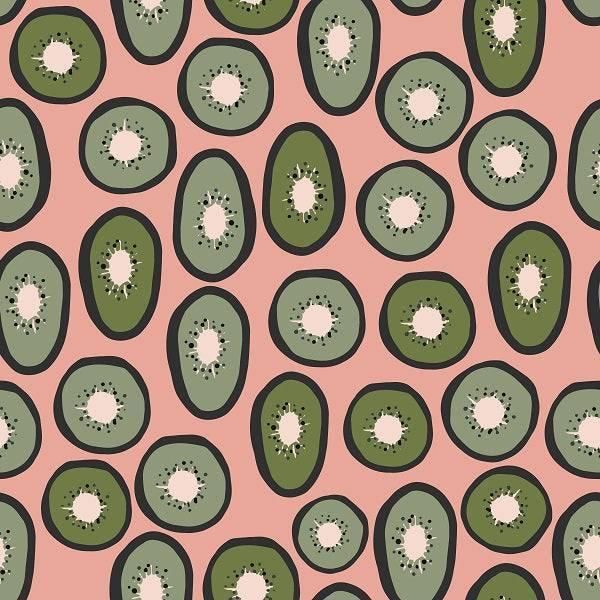 Load image into Gallery viewer, IB Vintage Fruit - Kiwi Pink 13 - Fabric by Missy Rose Pre-Order
