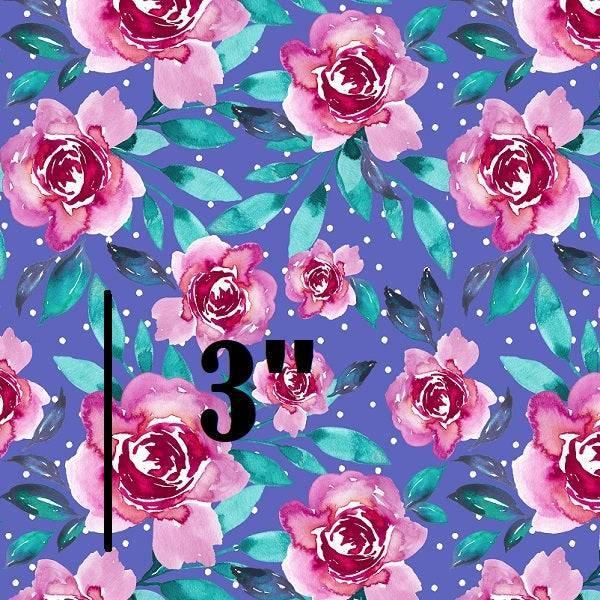 Indy Bloom Fabric Watercolour Floral Alice 43 – premium custom printed fabric for sewing | Fabric by Missy Rose