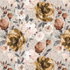 Indy Bloom Fabric - Watercolour Floral - Autumn Polka 98