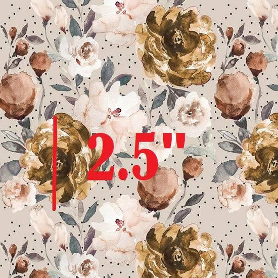 Load image into Gallery viewer, IB Watercolour Floral - Autumn Polka 98 - Fabric by Missy Rose Pre-Order

