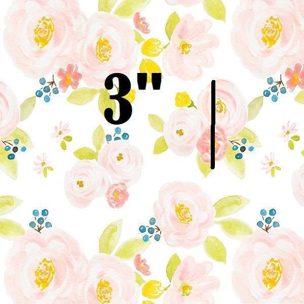 Indy Bloom Fabric Watercolour Floral Blueberry Blossom 15 – made-to-order custom fabric by the metre | Fabric by Missy Rose